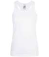 01826 Lds Justin SOL'S Ladies Justin Vest White colour image